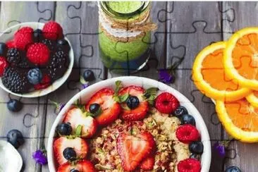 Fruit, Nuts and Granola