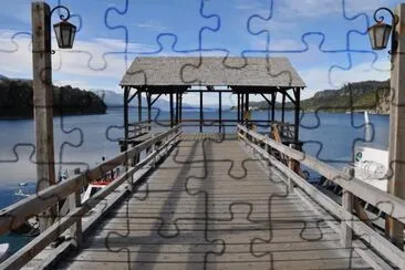 Villa La Angostura. NeuquÃ©n. Argentina jigsaw puzzle