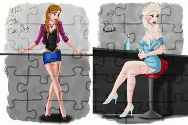Anna Elsa jigsaw puzzle