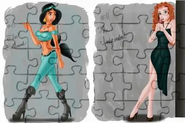 Jasmine Merida jigsaw puzzle