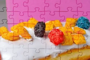 Pastry jigsaw puzzle