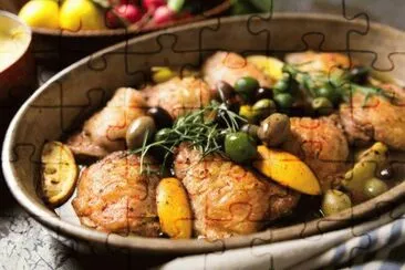 Meal with Olives