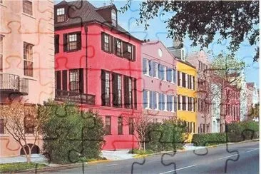 Colorful Buildings jigsaw puzzle