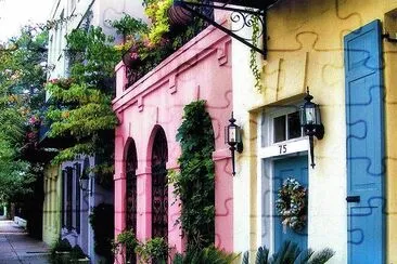 Row of Buildings jigsaw puzzle