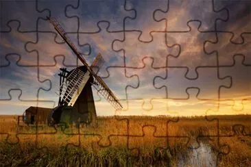 Windmill jigsaw puzzle
