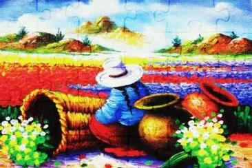 Colorful Art jigsaw puzzle