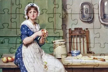 dama jigsaw puzzle