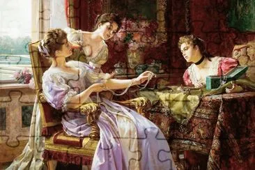 damas jigsaw puzzle