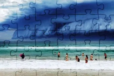 olas sobre el mar jigsaw puzzle