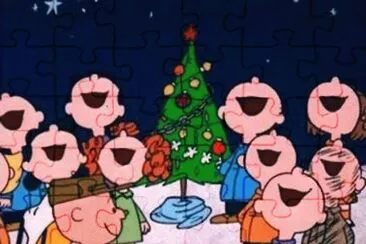 navidad charliebrown jigsaw puzzle