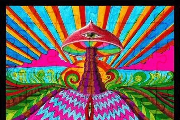 פאזל של The Mushroom God