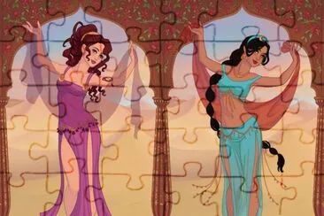 Megara Jasmine jigsaw puzzle