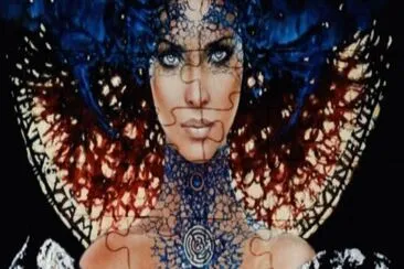 hada-azul. jigsaw puzzle