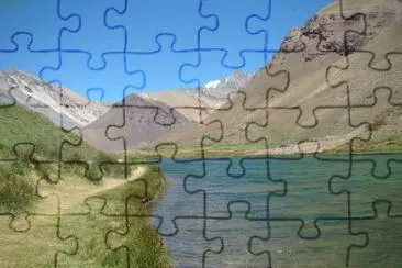 Laguna Los Horcones. Mendoza. Argentina