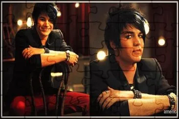 Adam Lambert American Idol Wallpaper jigsaw puzzle