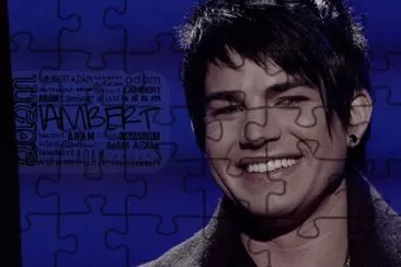 Adam Lambert American Idol Wallpaper jigsaw puzzle