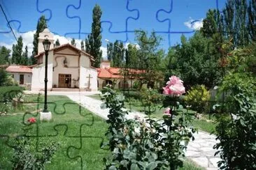 Parroquia en Uspallata. Mendoza. Argentina