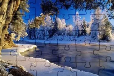 פאזל של Winterlandschaft
