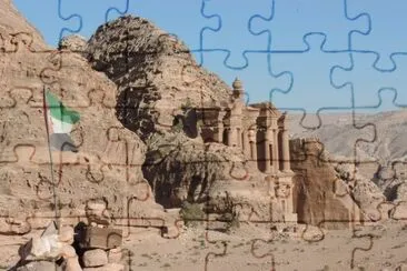פאזל של El Monasterio. Petra. Jordania