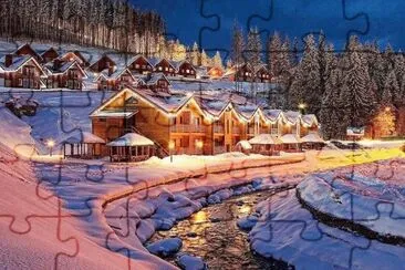 Winterlandschaft jigsaw puzzle