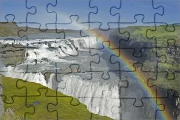 gullfoss jigsaw puzzle