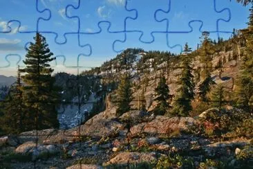English Peak, Marble Mountains, Oregon jigsaw puzzle