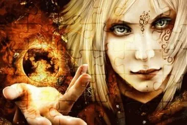 Guerreiro da luz jigsaw puzzle