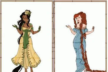 Tiana  Merida jigsaw puzzle