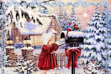פאזל של Winterlandschaft