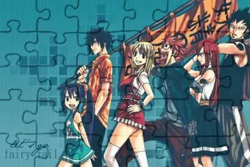 Fairy Tail jigsaw puzzle