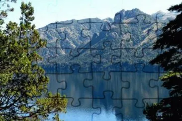 Lago Meliquina. NeuquÃ©n. Argentina jigsaw puzzle