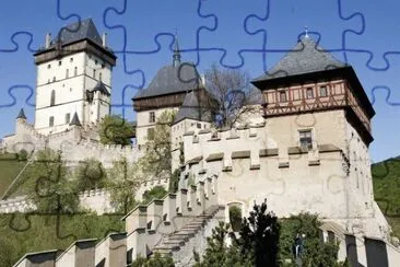karlstejn castello jigsaw puzzle