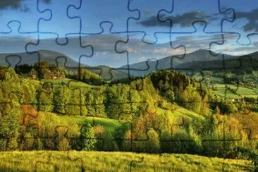 beskydy jigsaw puzzle