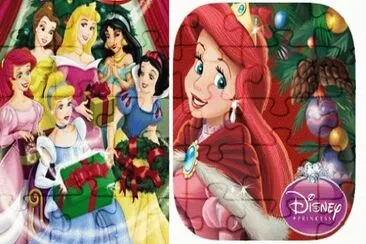 Ariel Belle Cinderella Aurora Jasmine SnowWhite jigsaw puzzle