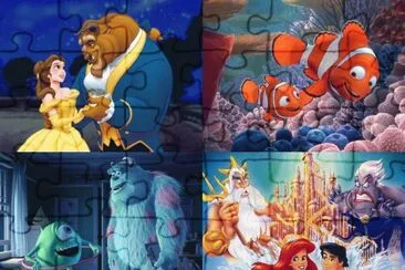 Collage jigsaw puzzle