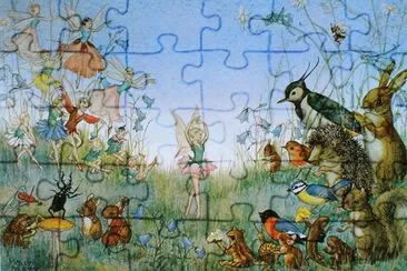 hadas-duendes-elfos-fantasia jigsaw puzzle