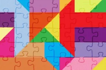 draw jigsaw puzzle