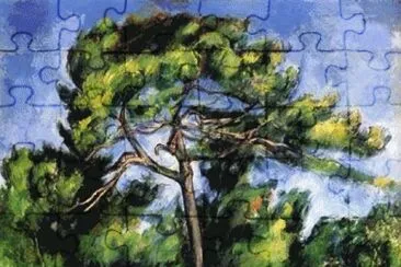 O grande pinheiro, cÃ©zanne Masp, 1885