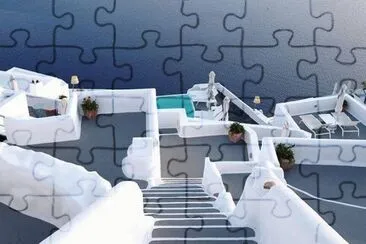 Santorini jigsaw puzzle