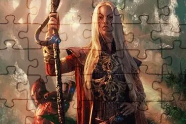 Fadas, duendes e ninfas. jigsaw puzzle