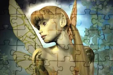Fadas, duendes e ninfas. jigsaw puzzle