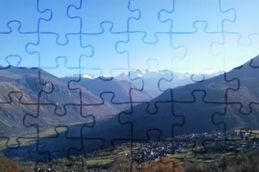 Du haut du BÃ©nou jigsaw puzzle