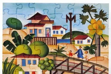 O Mamoeiro -Tarsila do Amaral-1925