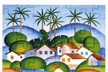 O pescador- Tarsila do Amaral-1925