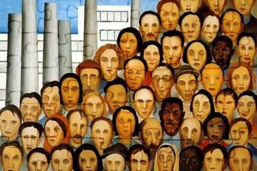 Os operÃ¡rios- Tarsila do Amaral-1923