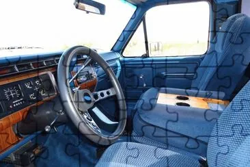 interiores ford 84 jigsaw puzzle