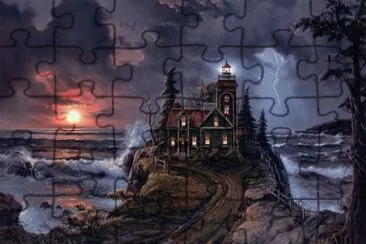 casas encantadas jigsaw puzzle