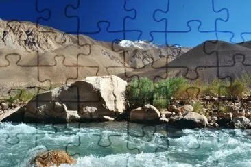 פאזל של RÃ­o Blanco. San Juan. Argentina