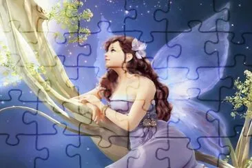 Fadas, duendes e ninfas. jigsaw puzzle