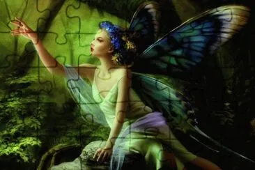 Fadas, duendes e ninfas.